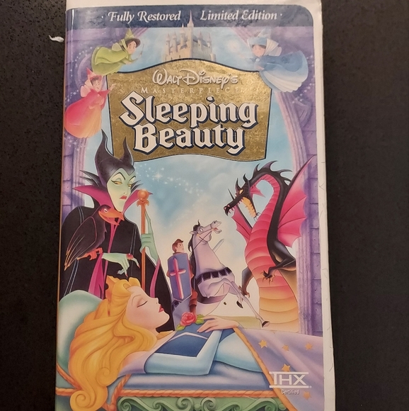 Walt disney sleeping beauty limited edition v h s - Picture 1 of 4